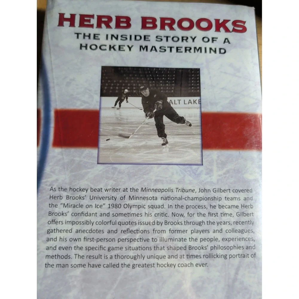 Herb Brooks: The Inside Story of a Hockey MasterMind by Sir Gilbert, John: Used